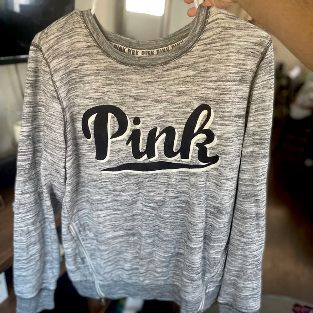 PINK Women's Crew Sweater Size Medium